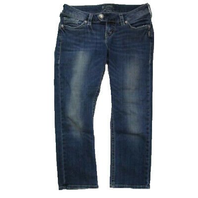 Silver Tuesday denim low capri pants SIZE 27 | Finer Things Resale