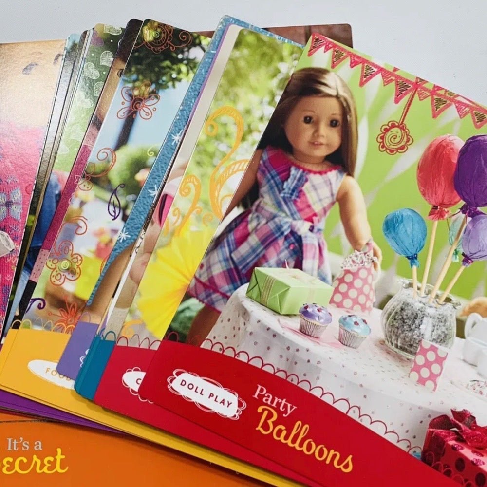 American Girl Truly Me Pick a Color Chose an Activity Spinner Card Activity Game | Finer Things Resale