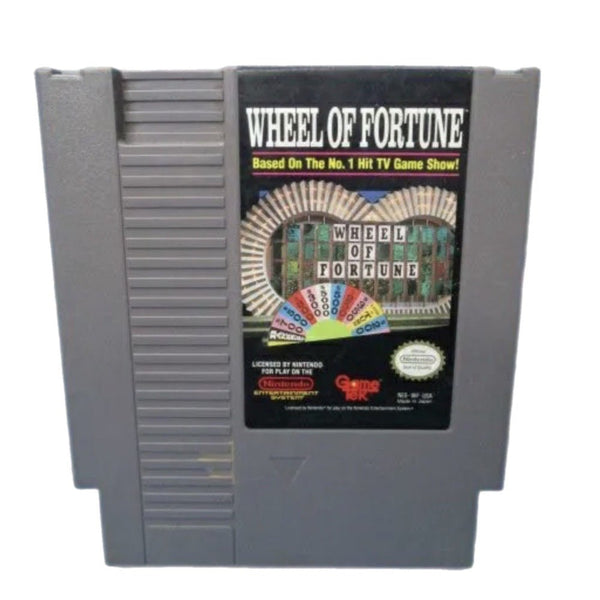 Wheel of Fortune Nintendo NES game 1987 | Finer Things Resale