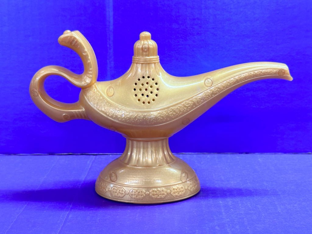 Disney Aladdin Magic Genie Lamp Bottle Talks & Lights Up! Jakks Pacifi