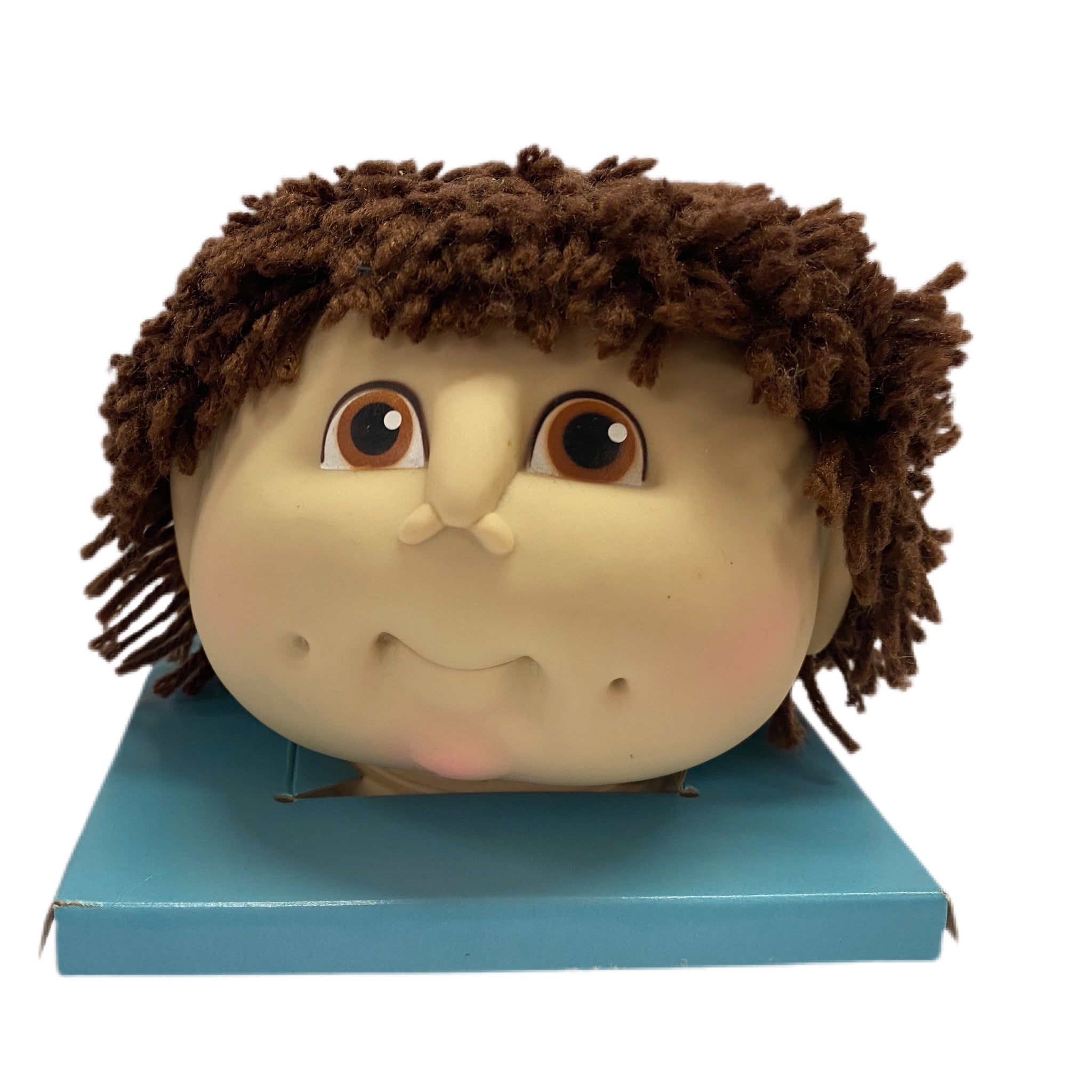 The Original Doll Baby Doll Head by Martha Nelson Thomas VINTAGE 1984 NEW Boy | Finer Things Resale