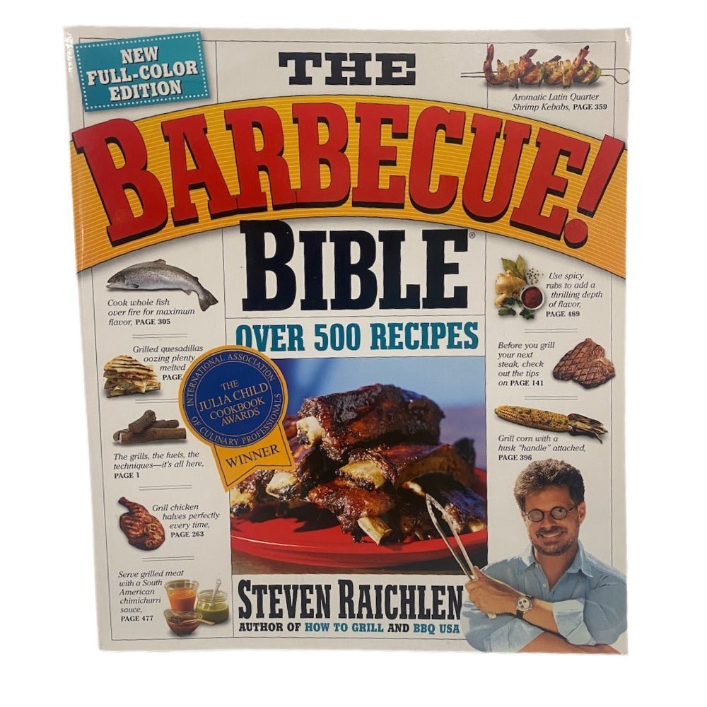 The Barbecue Bible cookbook by Steven Raichlen Over 500 recipes | Finer Things Resale