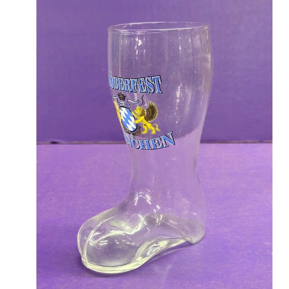 Oktoberfest Munchen Glass Boot Beer Glass Shot Stein | Finer Things Resale