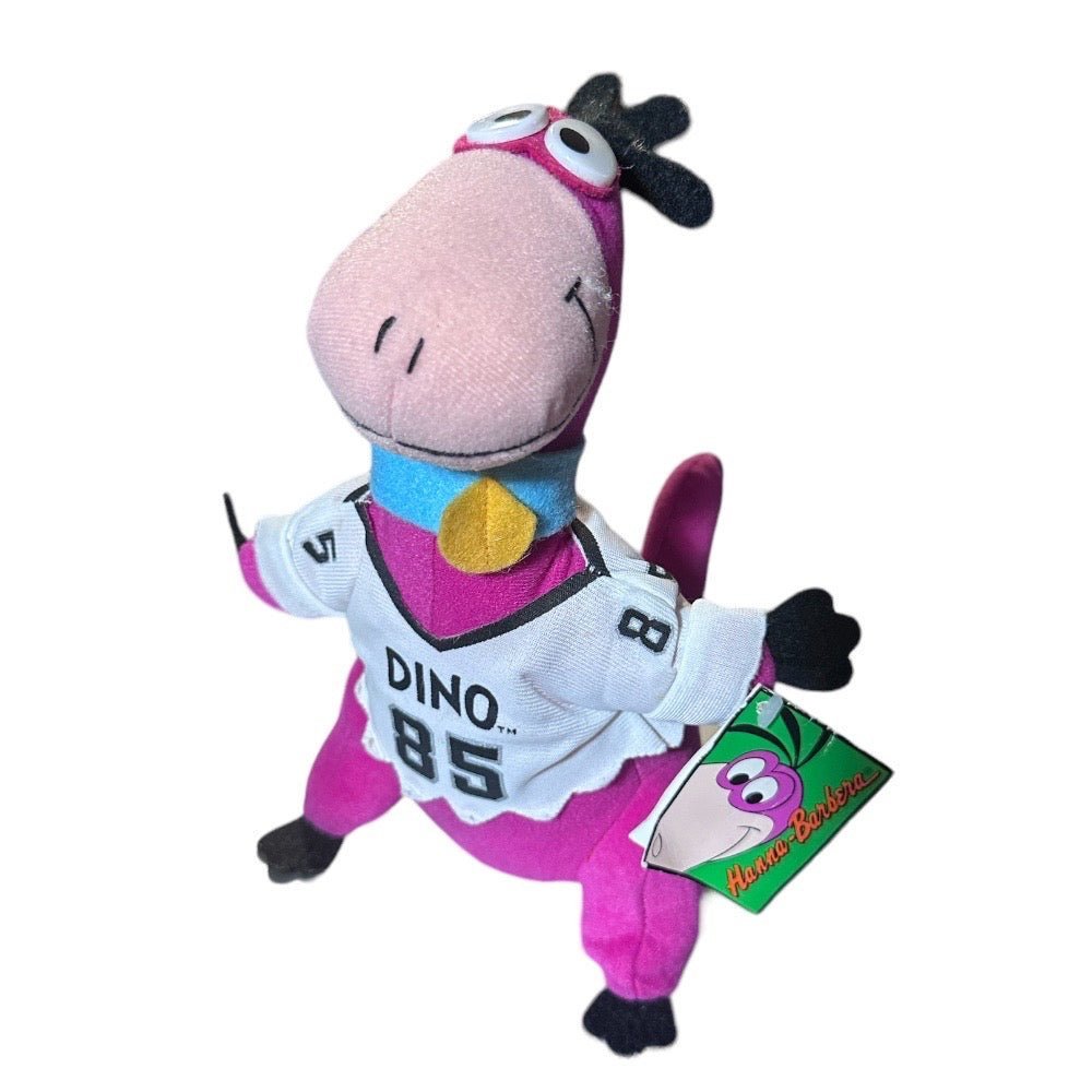 The Flintstones Dino Dinosaur #85 Raiders stuffed animal toy 10" 1994 | Finer Things Resale