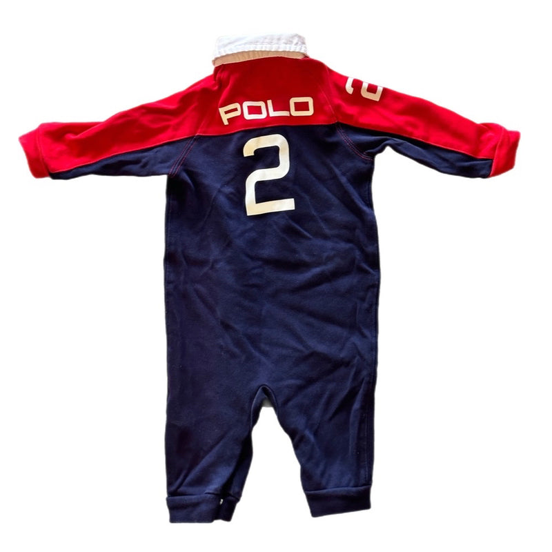 Ralph Lauren Polo long sleeve pant set SIZE 6 MONTHS | Finer Things Resale