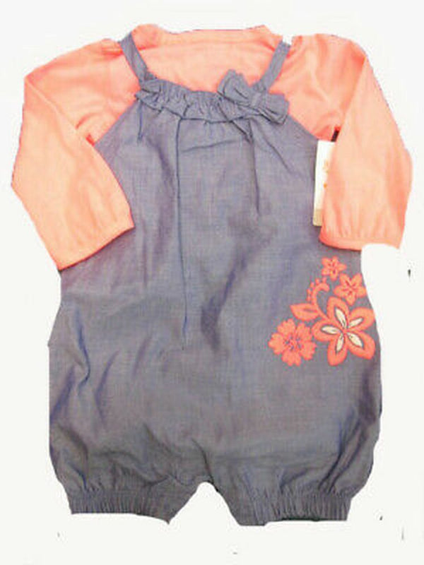 Carter'S Just One You 2pc long sleeve overall pant set SIZE 6 MONTHS NWT! | Finer Things Resale