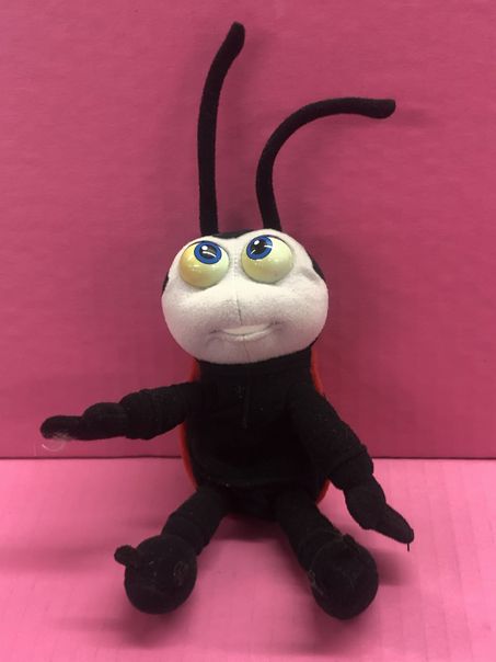Vintage 1998 Mattel Disney Pixar Francis the Ladybug plush stuffed animal | Finer Things Resale