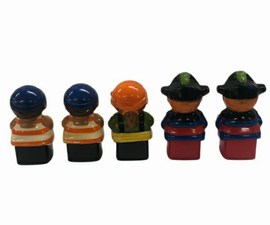 Mega Bloks 5pc Pirate figures REPLACEMENT PARTS | Finer Things Resale