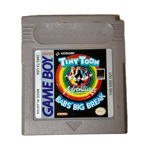 Nintendo Game Boy Tiny Toon Adventures Babs' Big Break 1992 Konami