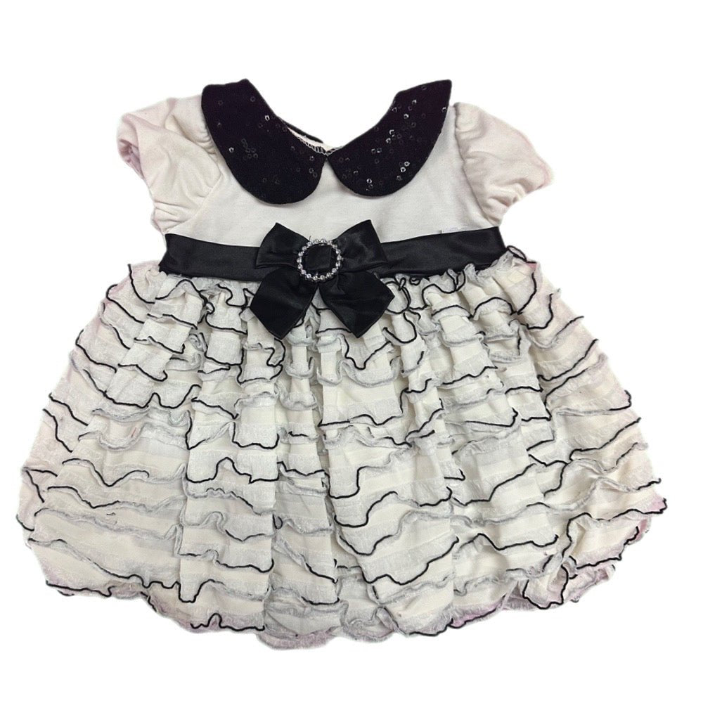 Baby Grand Signature short sleeve stripe dress SIZE 3-6 MONTHS Finer Things  Resale