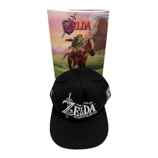 The Legend of Zelda Breath of the Wild snapback hat cap with bonus 3D picture | Finer Things Resale