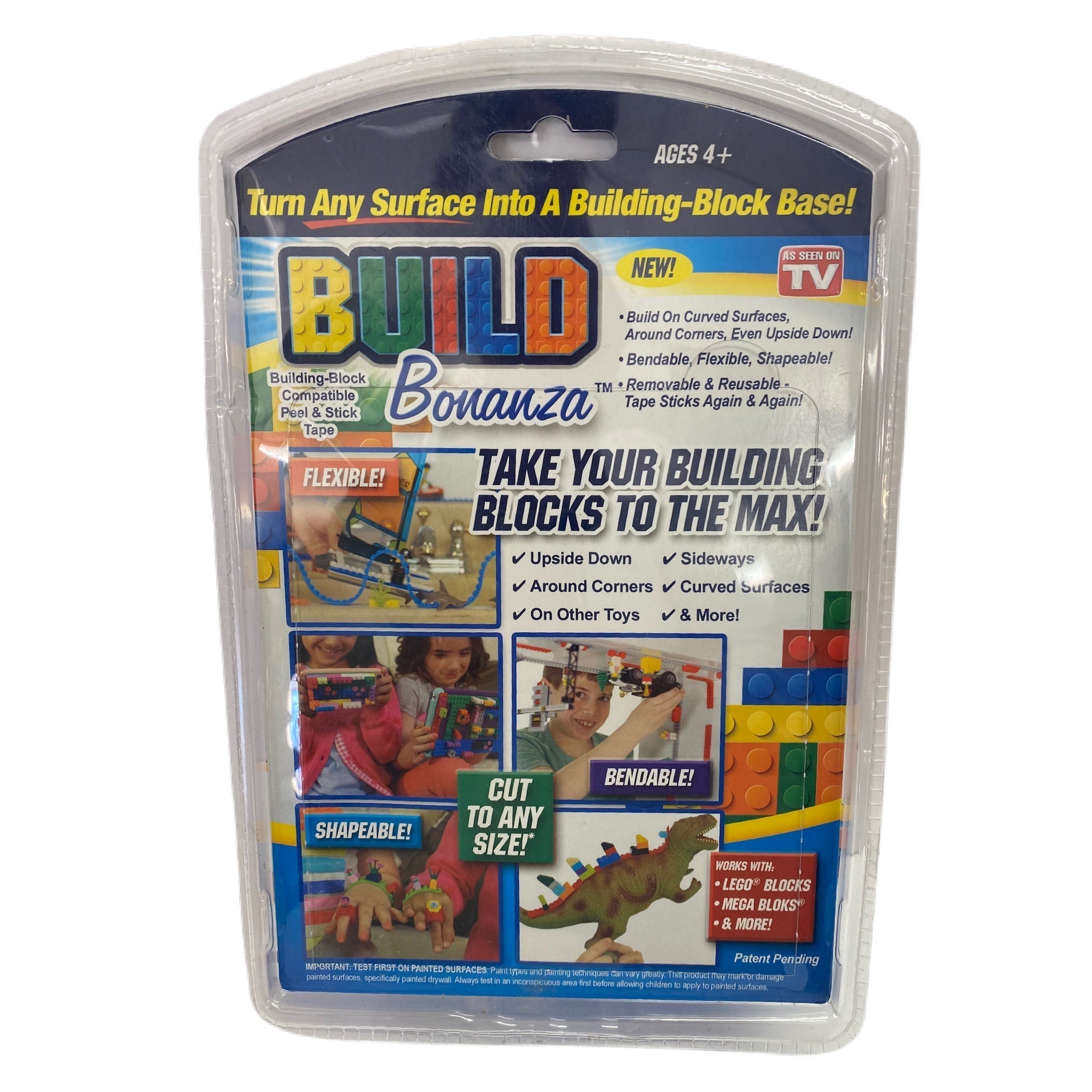 Build Bonanza Self Adhesive Tape works with Lego Blocks & Mega Bloks NEW! | Finer Things Resale
