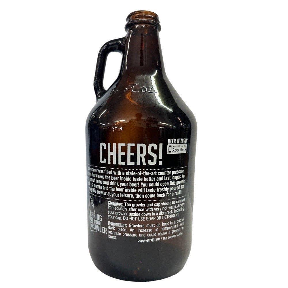 The Growler Station 64 oz EMPTY Brewery Jug Glass Pitcher Crush | Finer Things Resale