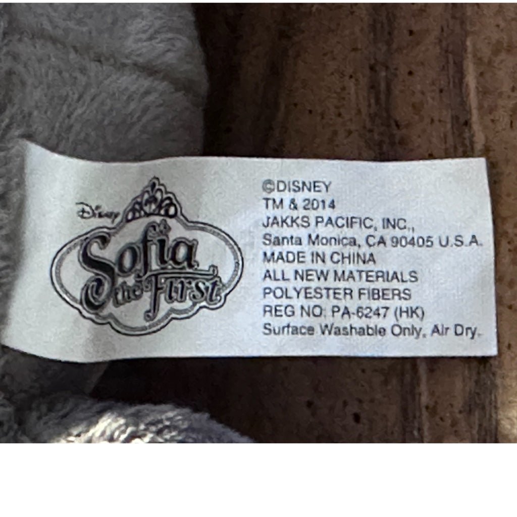 Disney Sofia the First Clover the Bunny plush stuffed animal toy 8" 2014 | Finer Things Resale