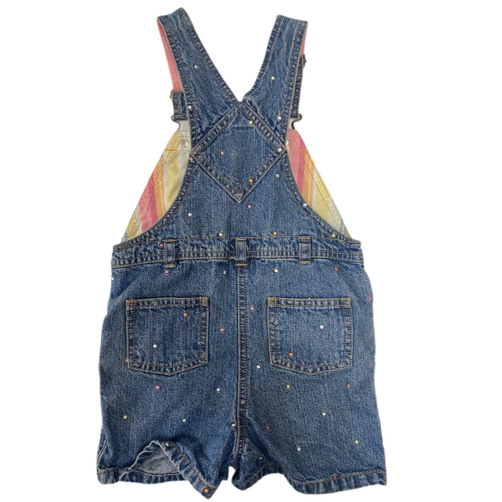 Gymboree 2002 denim shortall overalls SIZE 4 Vintage! | Finer Things Resale