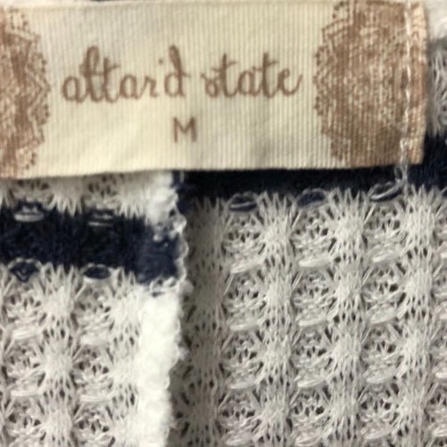 Altar'd State waffle knit stripe shirt blouse finer things resale - 1