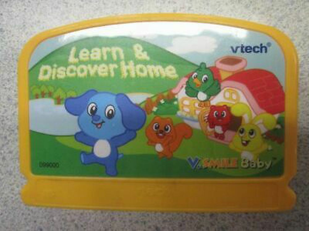 VTECH V.Smile Baby Learn & Discover Home game cartridge | Finer Things Resale