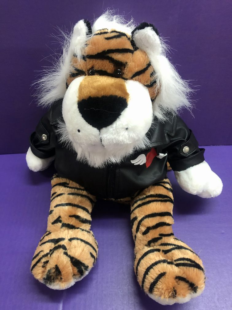 Dan Dee Collector's Choice 20" Biker Wild Thing plush stuffed animal tiger | Finer Things Resale