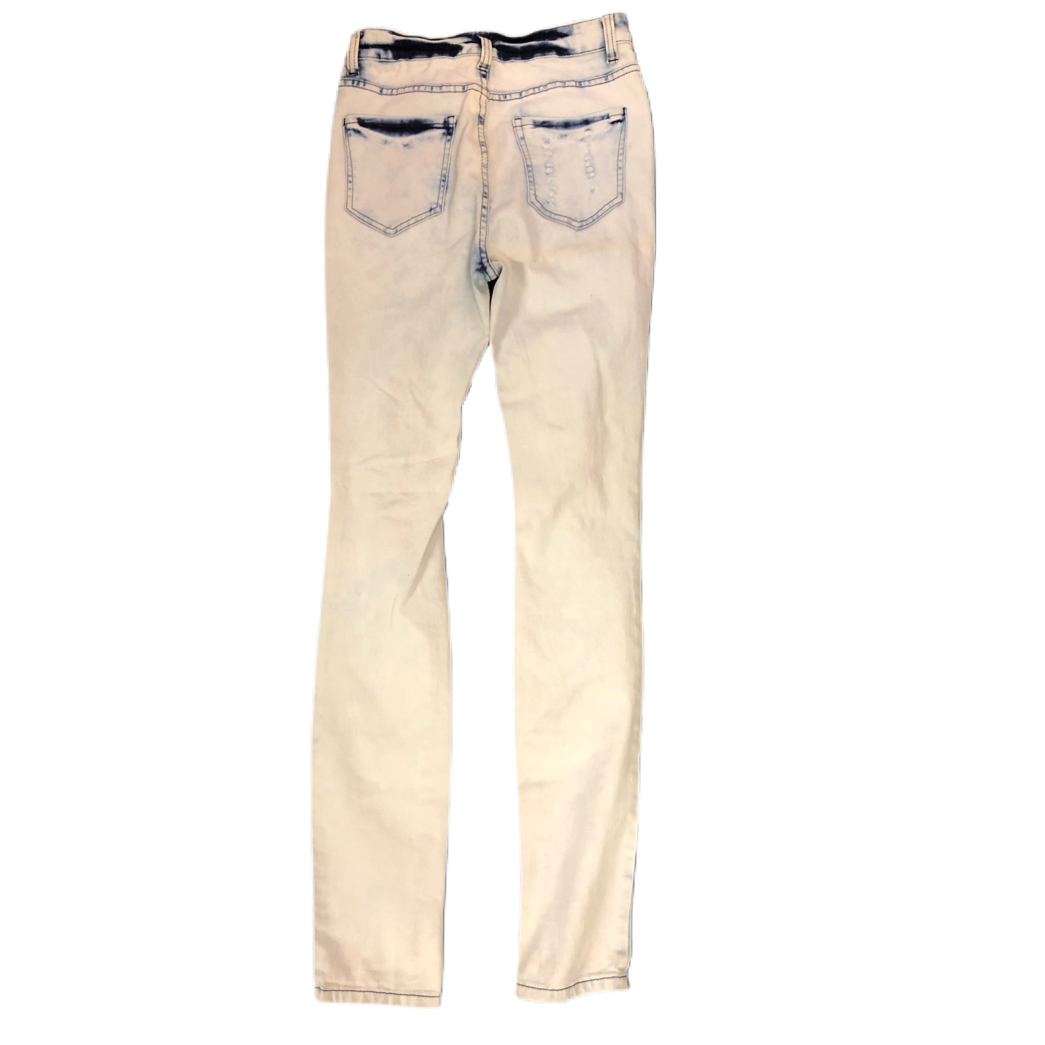 Cello stonewashed distressed ripped skinny jeans SIZE 7 | Finer Things Resale
