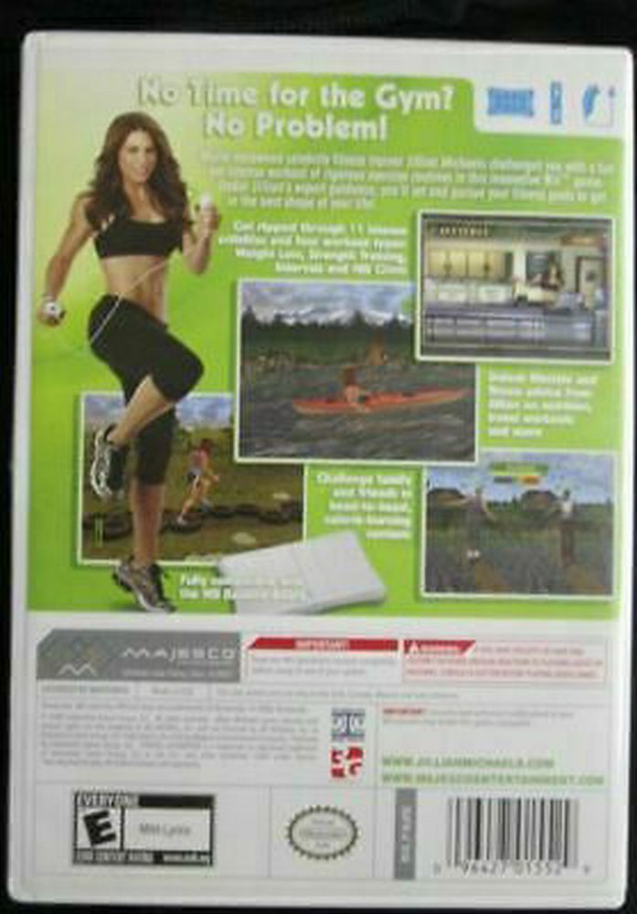Nintendo Wii Jillian Michaels Fitness Ultimatum 2009 Exercise | Finer Things Resale