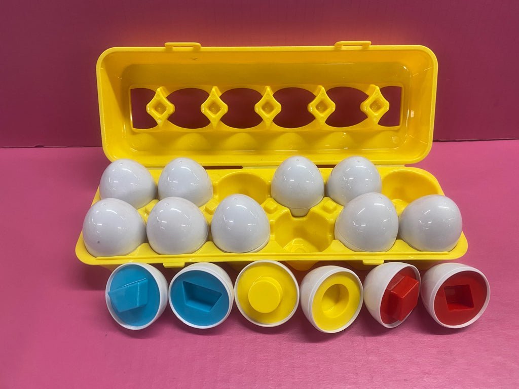 My First Find & Search Shapes & Colors Eggs Learning Educational toy | Finer Things Resale