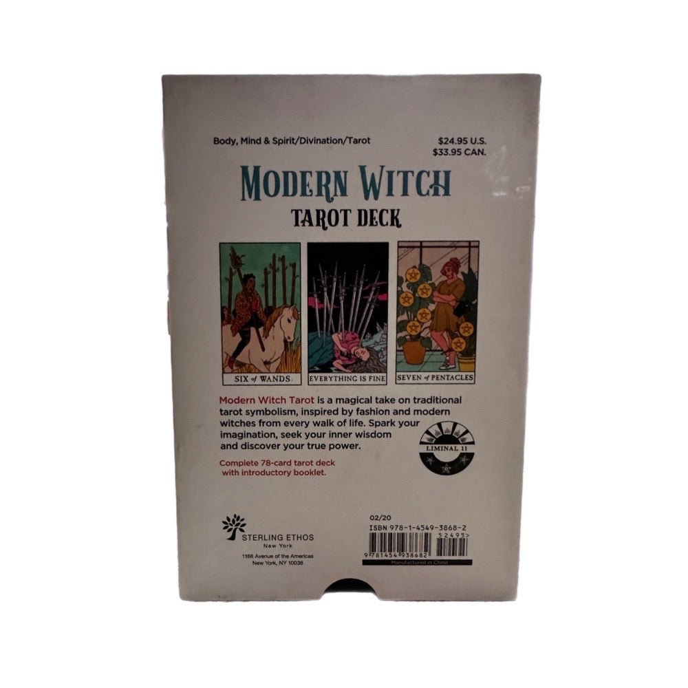 Modern Witch Tarot Deck Lisa Sterle Card set + book | Finer Things Resale