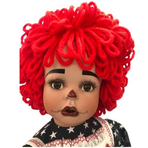 Paradise Galleries Kelly Rupert American Pride "United We Stand" Rag Time doll | Finer Things Resale
