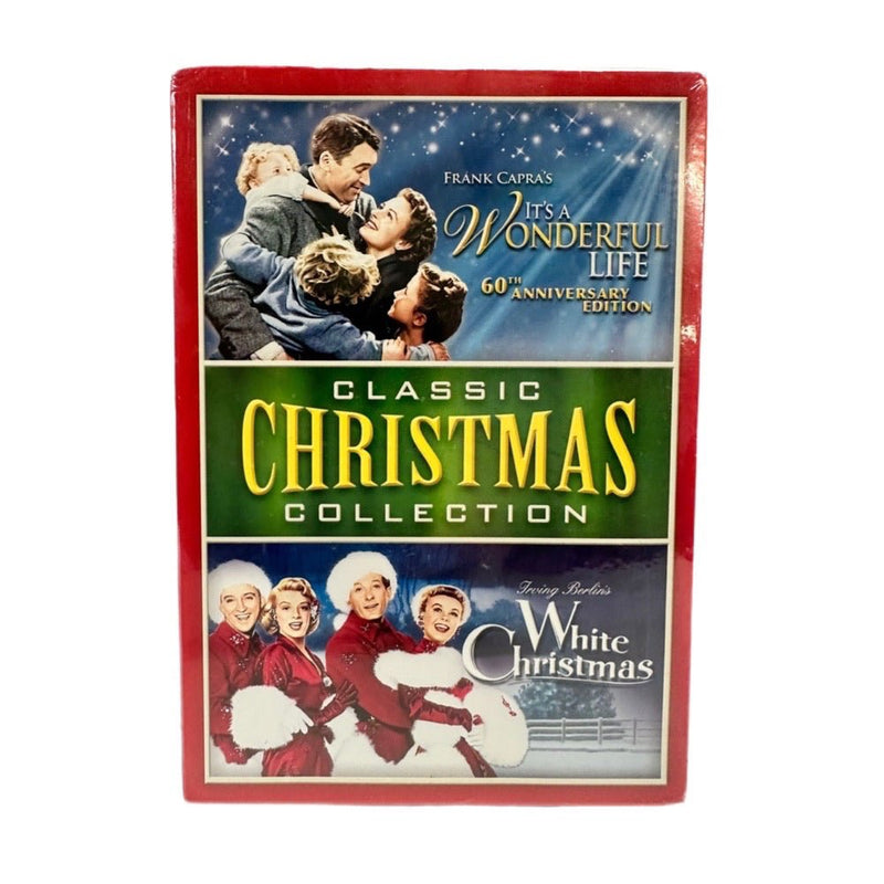 Classic Christmas Collection DVD It's a Wonderful Life & White Christmas NEW! | Finer Things Resale