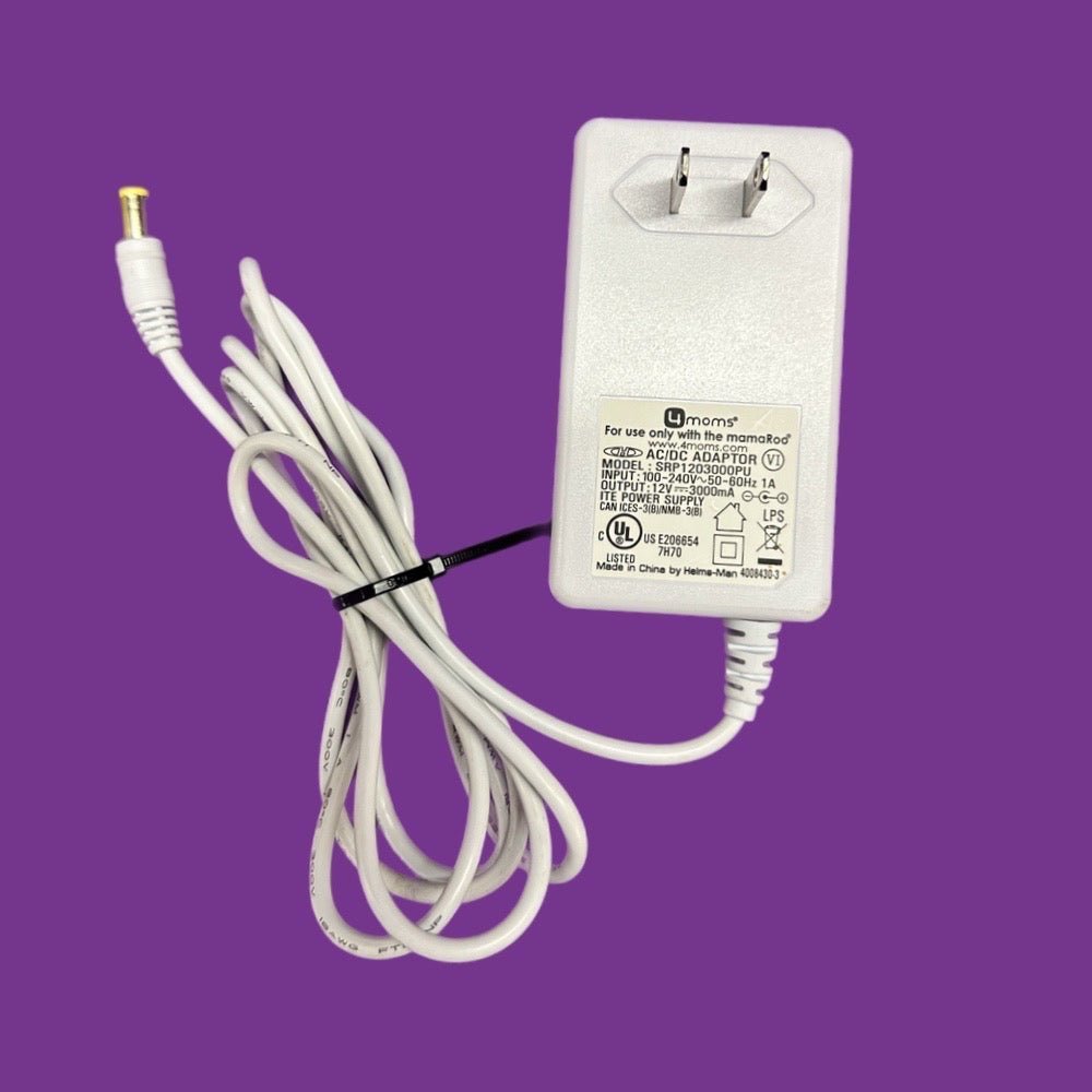 PK-Power AC Adapter For 4moms MamaRoo Baby Swing – 12V Power Supply