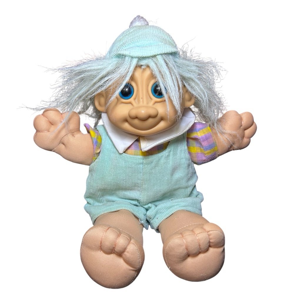 Russ Troll Kidz Sparky Plush Stuffed Toy Doll VINTAGE 1990 | Finer Things Resale