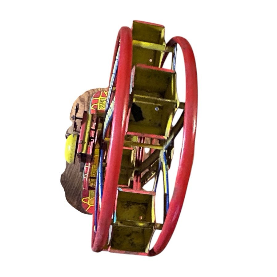 J.Chein Tin Litho Hercules Ferris Wheel Wind-Up toy VINTAGE 1930's | Finer Things Resale