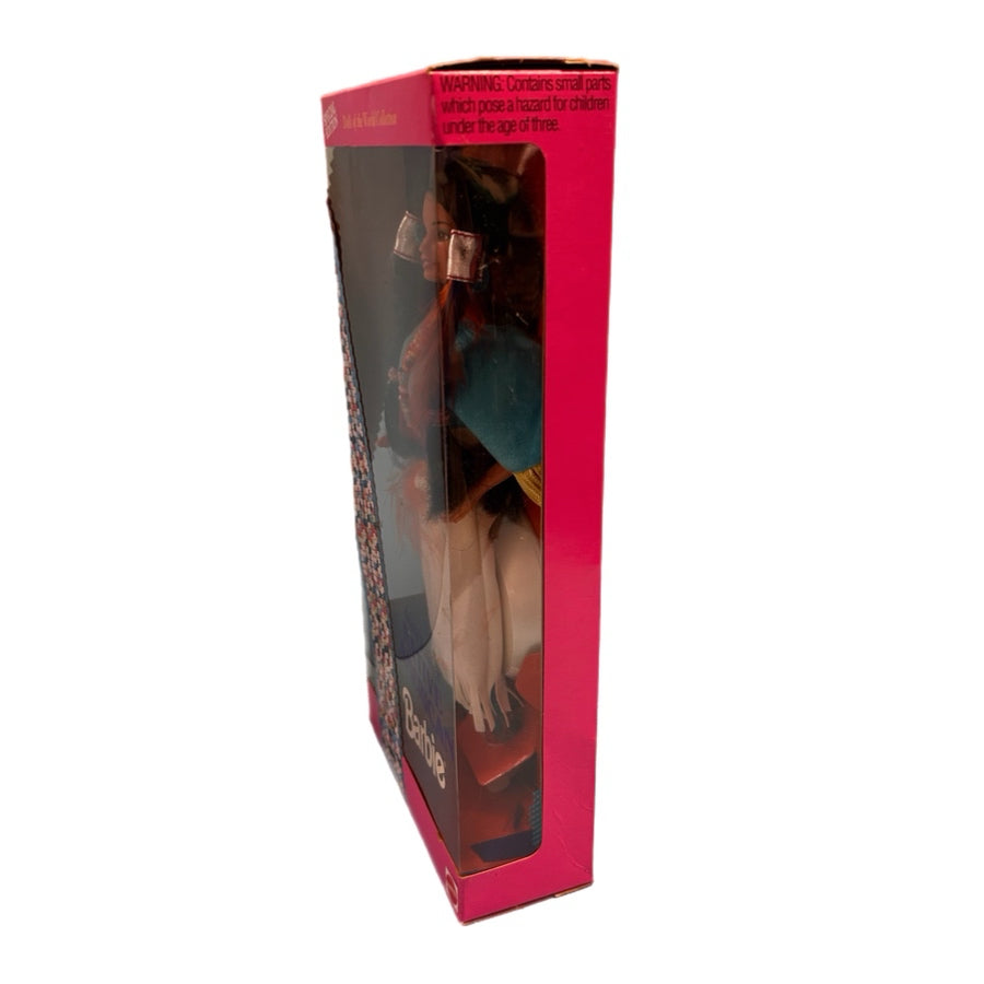 Native American 2nd Edition Barbie Dolls of the World  Mattel 11609 NRFB 1993 | Finer Things Resale