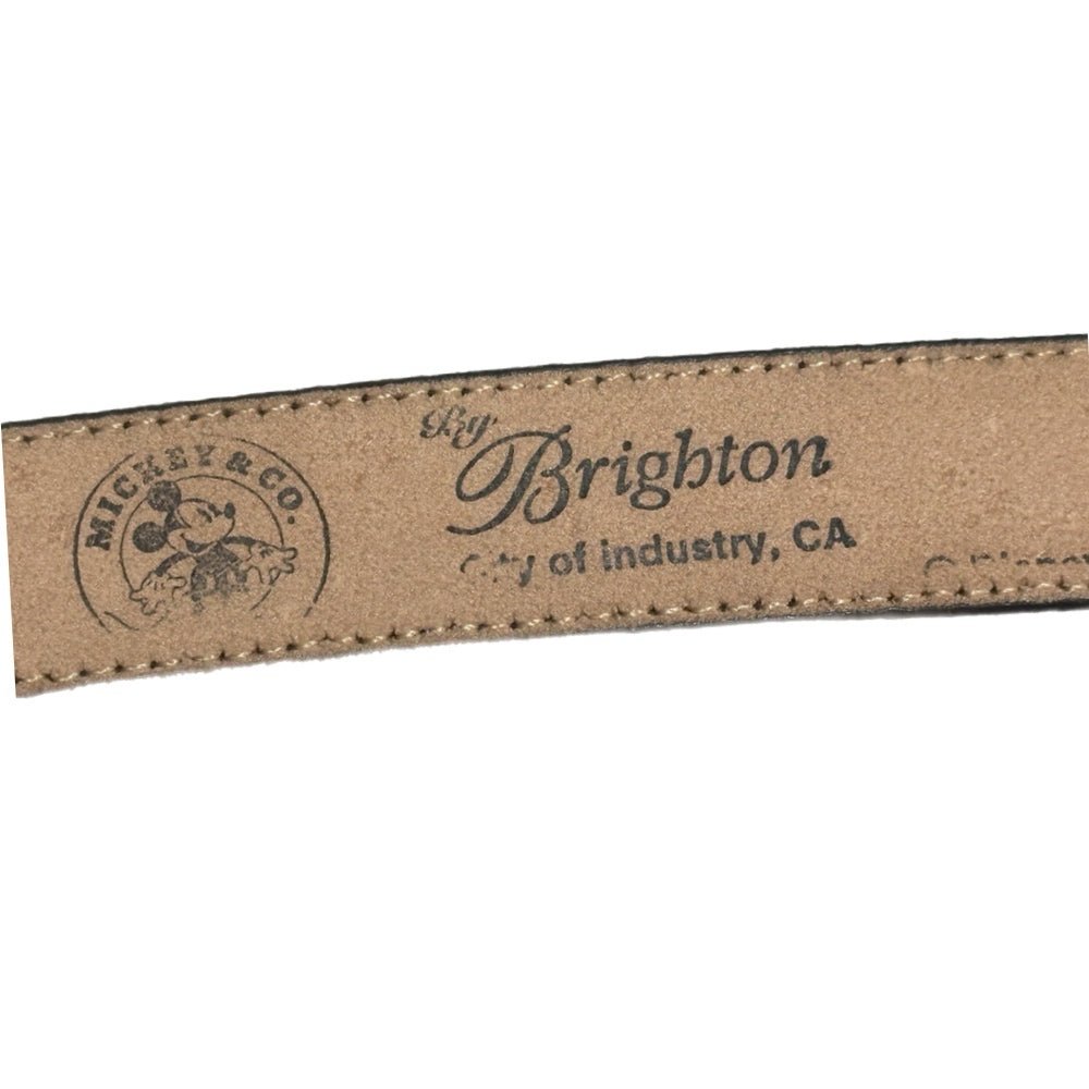 Brighton Disney Mickey Mouse leather belt | Finer Things Resale