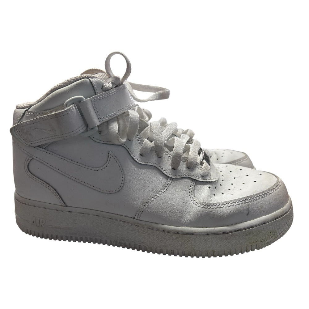 Nike Air Force Mid White Sneakers SIZE 7 YOUTH | Finer Things Resale