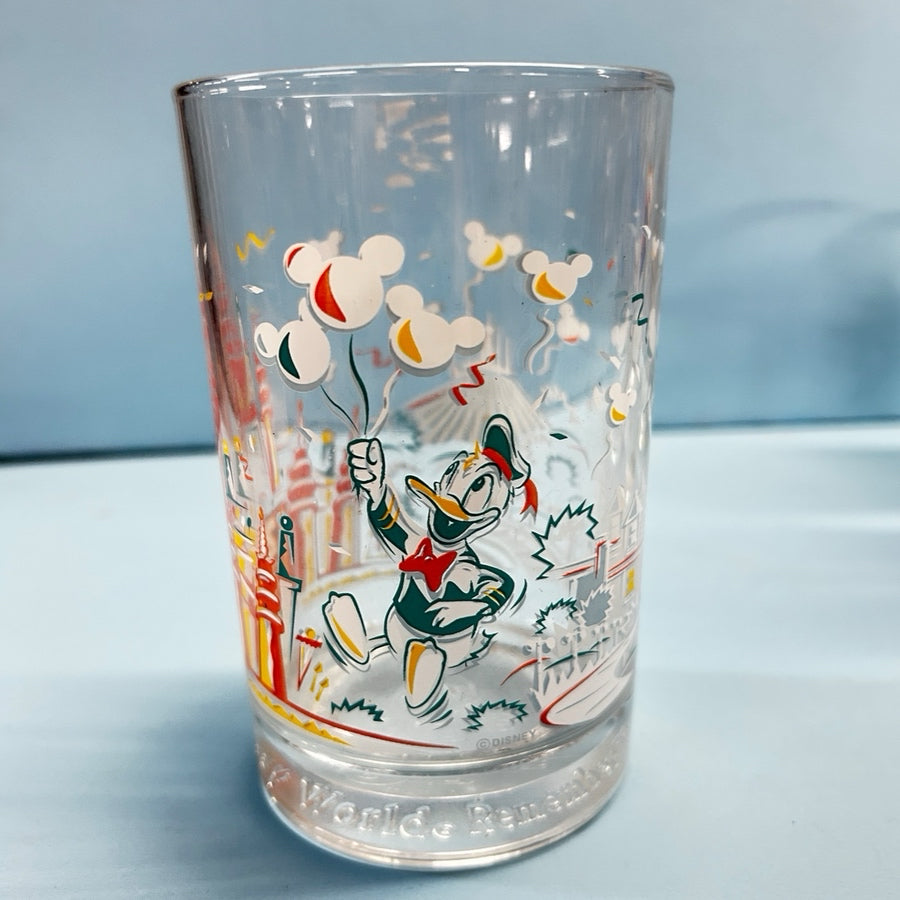 McDonalds Walt Disney Remember the Magic 25th Anniversary 4pc glass set 1996 | Finer Things Resale