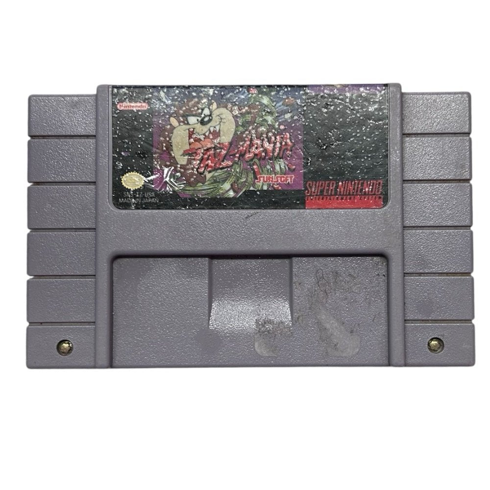 Taz-Mania Super Nintendo SNES game Sunsoft 1992 | Finer Things Resale