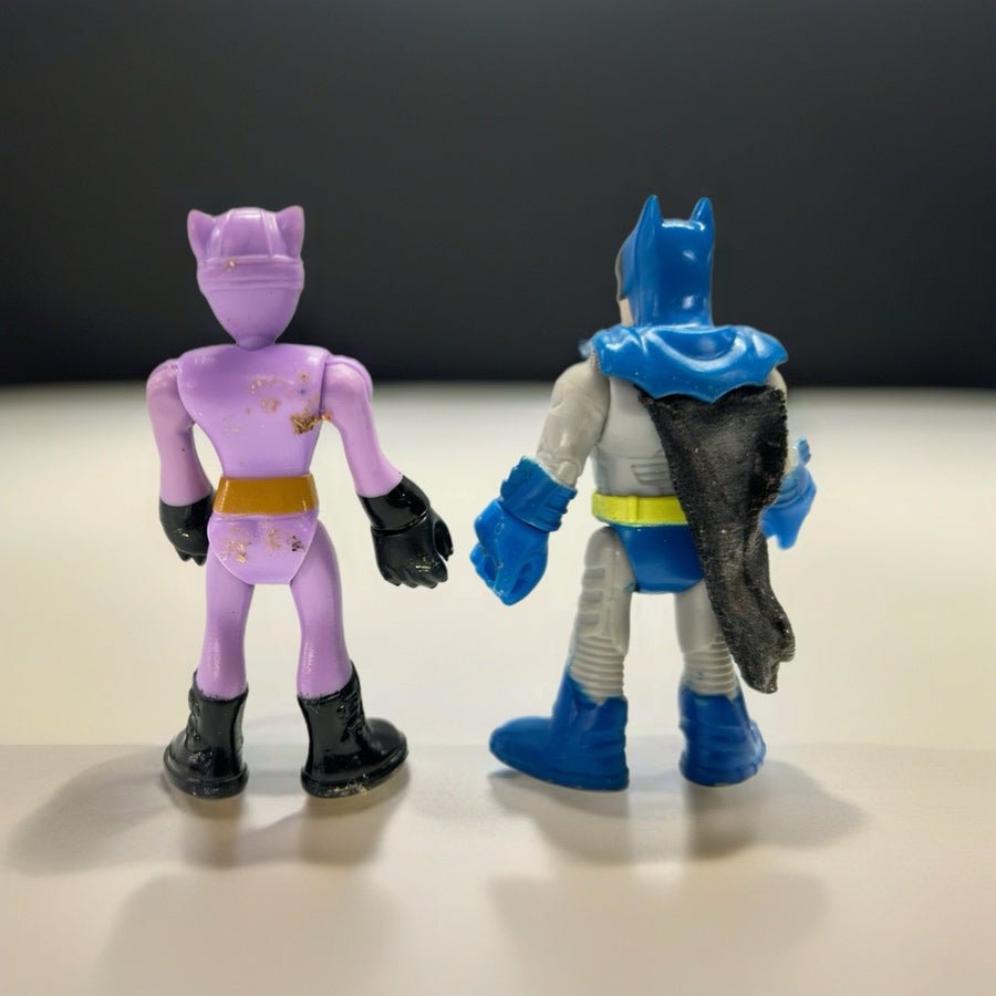Imaginext DC Batman & Catwoman Figures? Fisher Price Super Friends Lot | Finer Things Resale