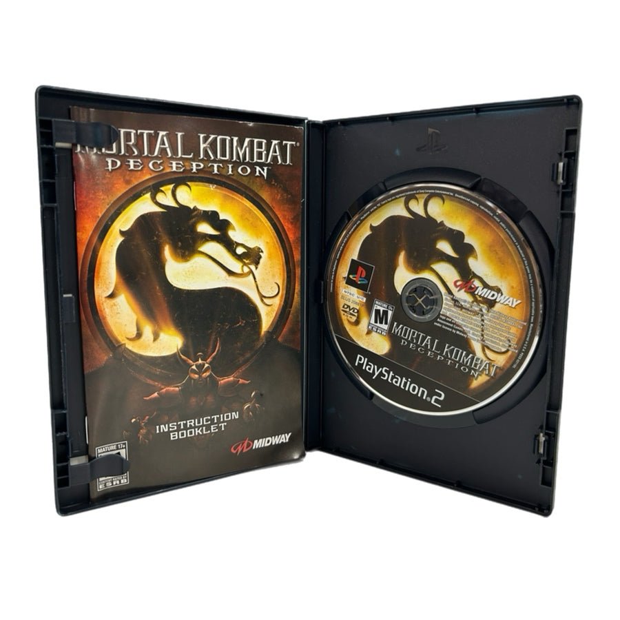 Mortal Kombat Deception Playstation 2 PS2 Game 2004 Rated M Complete with manual | Finer Things Resale