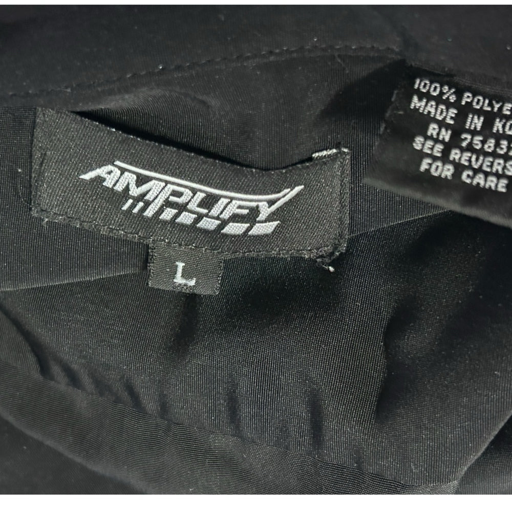 Amplify Retro Bowling Streetwear short sleeve print shirt SIZE LARGE | Finer Things Resale