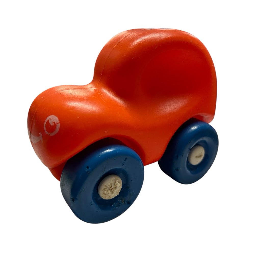 Little Tikes My First Wheels Chunky Orange Car VINTAGE 1980'S | Finer Things Resale