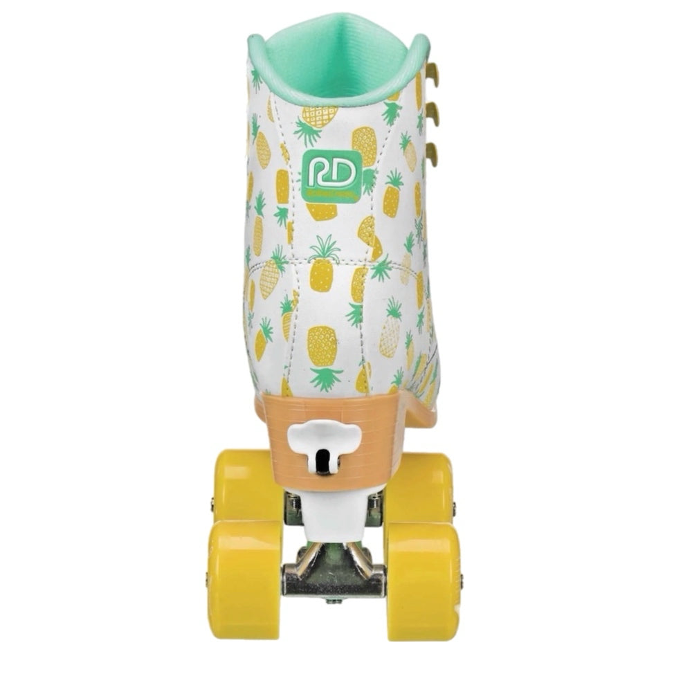 Roller Derby Candi GRL Lucy Roller Skates Adustable Youth 3-6 Pineapple NEW !