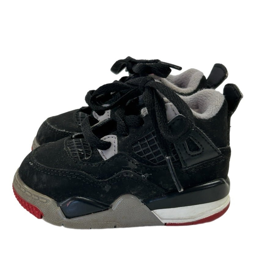 Nike Air Jordan 4 Retro OG Bred Reimagined Sneakers 2019 SIZE 4C BQ7670-060 | Finer Things Resale
