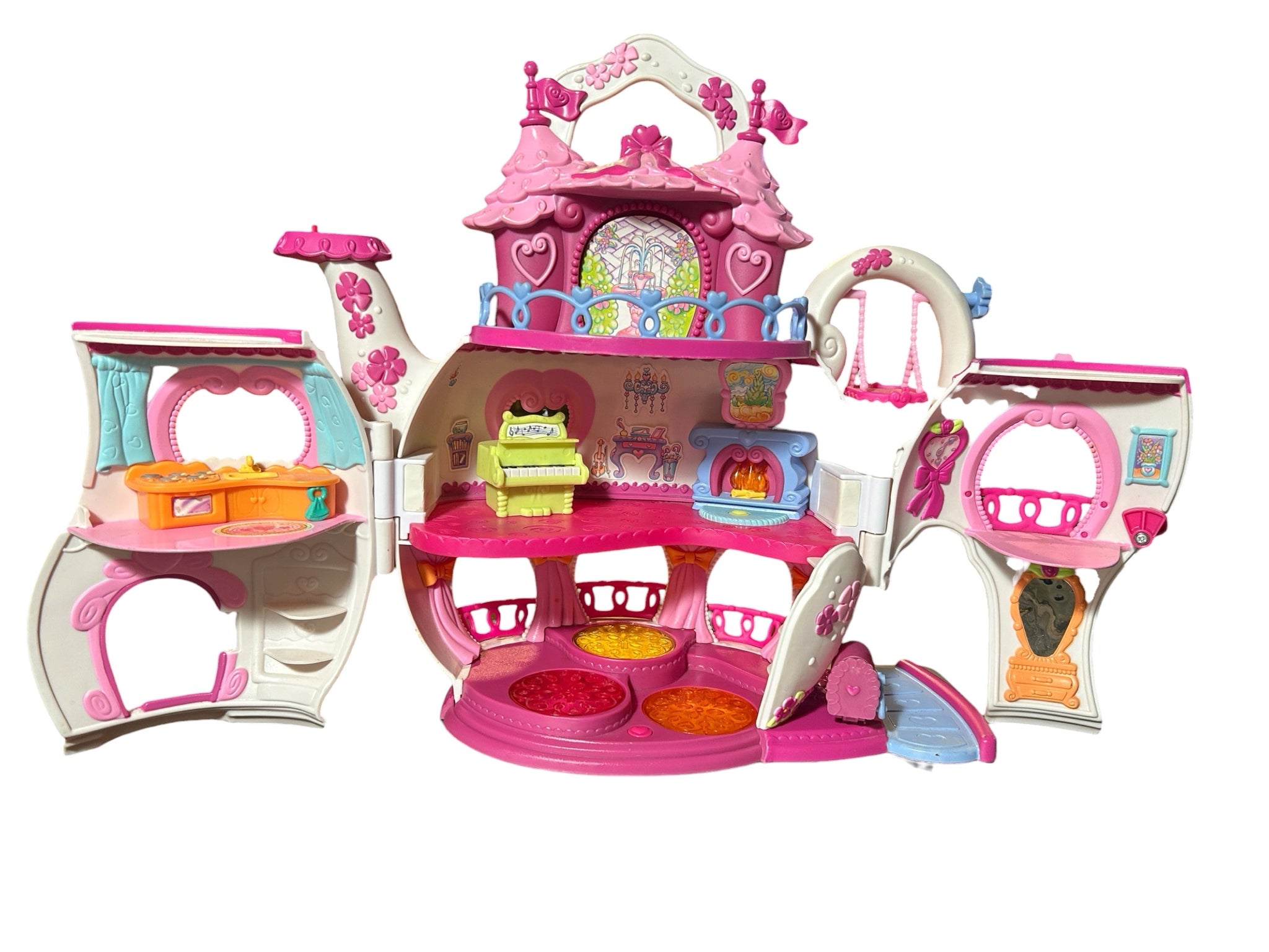 My Little Pony Ponyville Teapot Palace Playset House Habro MLP G3 2006 | Finer Things Resale