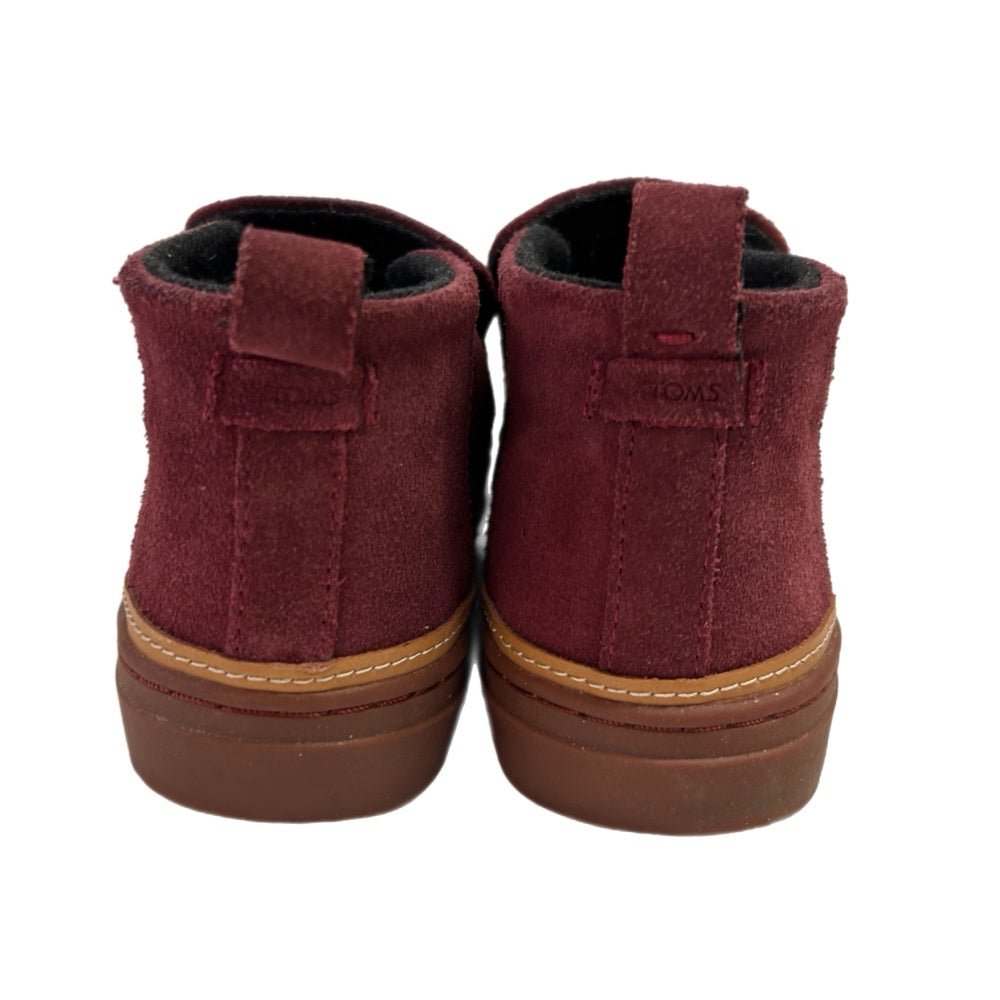 Toms Paxton Mid-Cut Slip On Suede Slipper Boot Shoes SIZE 8.5 | Finer Things Resale