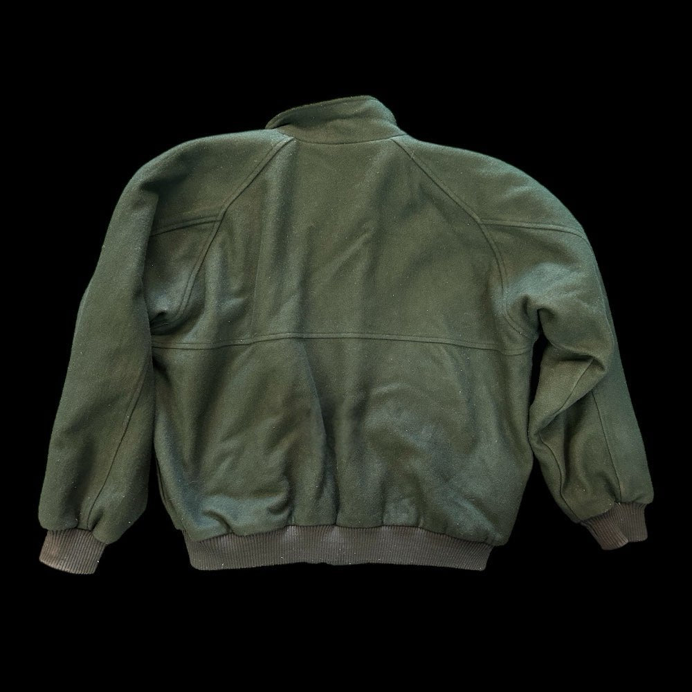 Bugle Boy Wool Coat XLARGE Vintage Retro 1990s Y2K | Finer Things Resale