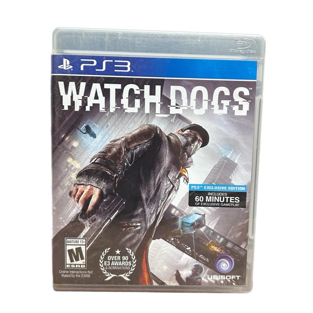 Watch Dog Playstation 3 PS3 game Sony 2014 Rated M 17+ | Finer Things Resale