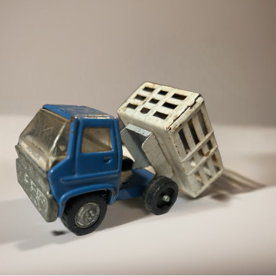 Marx Farm Dump Truck Pressed Steel Toy VINTAGE 1960's | Finer Things Resale