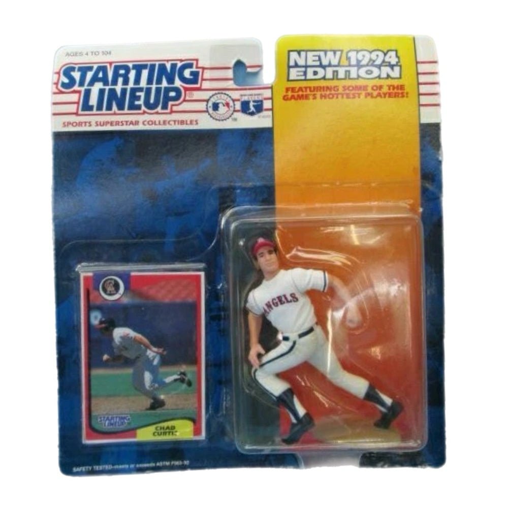 Kenner Starting Lineup MLB Chat Curtis Angels action figure 1994 NEW! | Finer Things Resale