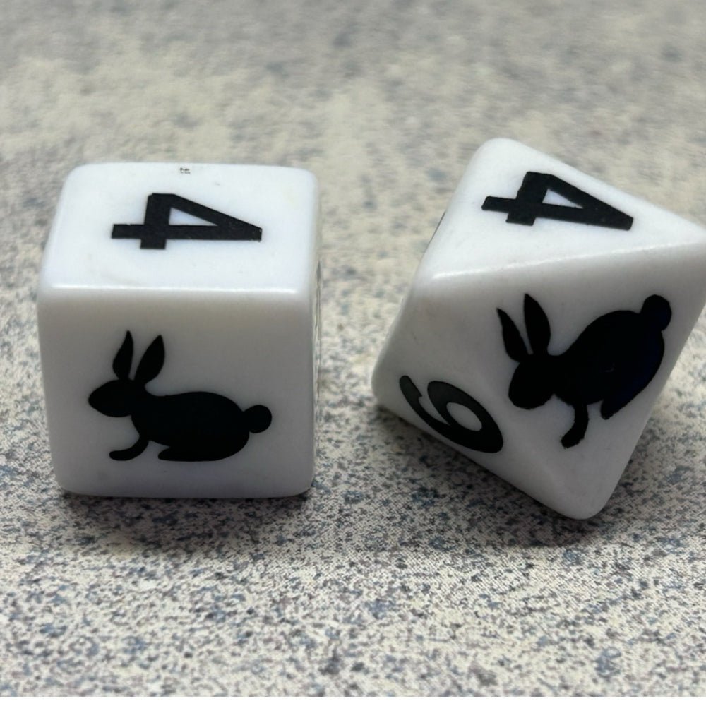 Hide & Seek Board LemonTree Games REPLACEMENT dice set | Finer Things Resale