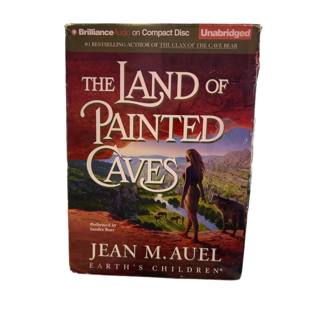 The Land of the Painted Caves Audio Book Jean M Auel Earth's Children Series | Finer Things Resale